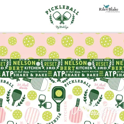 Pickleball 2.5in Strips, 40pcs/bundle