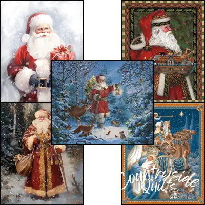 Picture a Christmas II Panel Bundle, 5 Pcs.