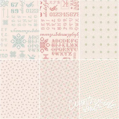 Piece & Plenty 1 Yard Bundle Latte, 6pcs/bundle