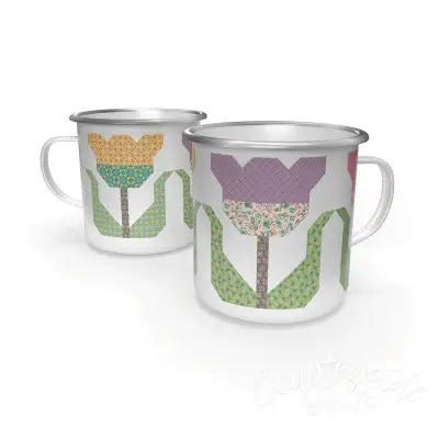 Lori Holt Piece & Plenty Enamel Tin Mug