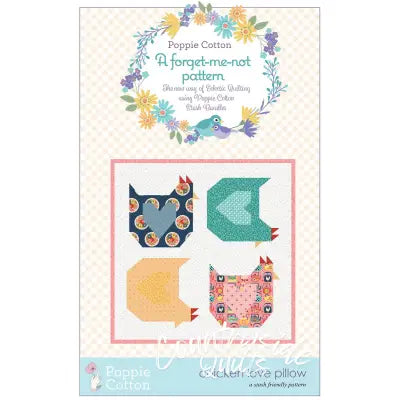 Pillow Pattern Chicken Love