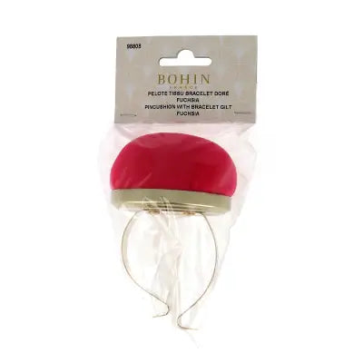 Pincushion With Gilted Bracelet Fuchsia