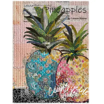 Pineapple Collage Pattern by Laura Heine