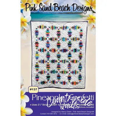 Pineapple Confetti Quilt Pattern