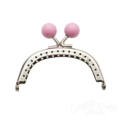Pink Bauble Sew-In Clasp 3in x 2-1/4in