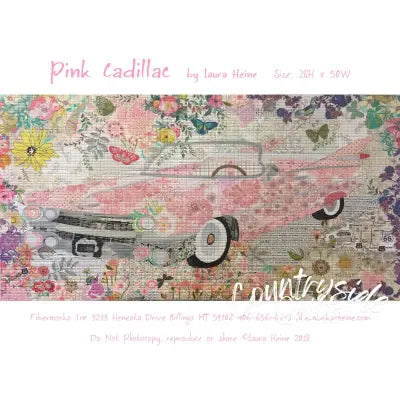 Pink Cadillac Collage