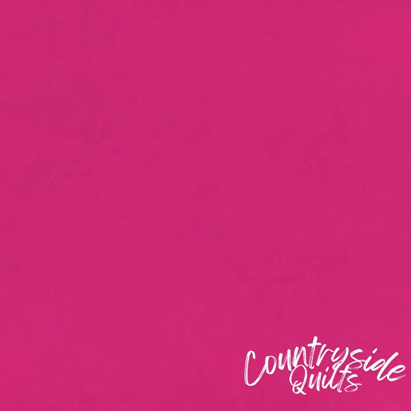 Pink Cerise Cuddle 3 Extra Wide Solid Fabric per yard