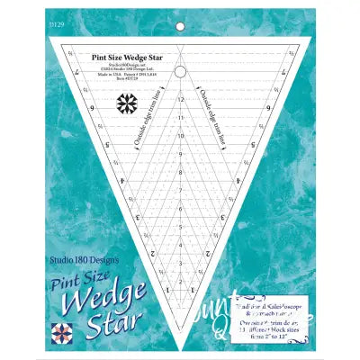 Pint Size Wedge Star