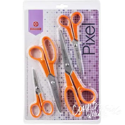 Pixel Scissor Set 4pc