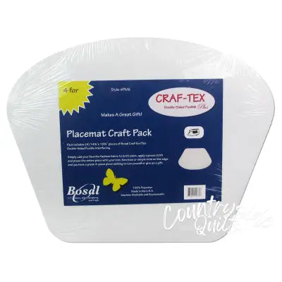 Placemat Craft Pack 14-1/4in x 18-1/2in Circular Table