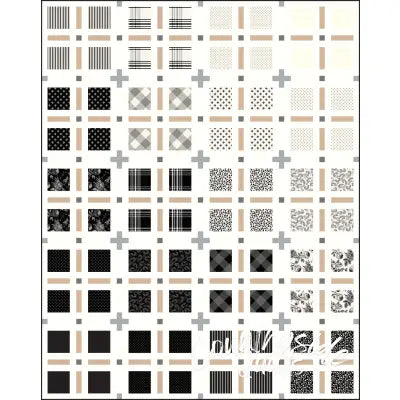 Plaid Plus Quilt Pattern