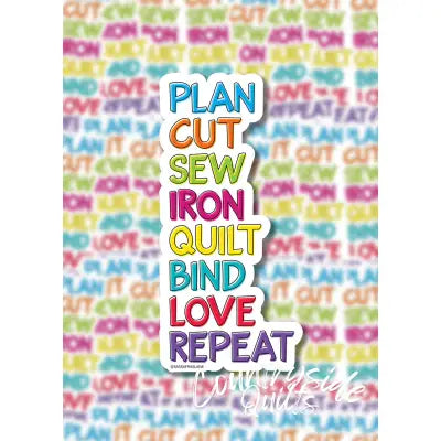 Plan, Cut, Sew Stickers 6pk