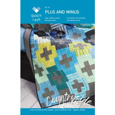 Plus and Minus Quilt Pattern