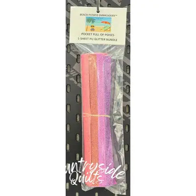 Pocket Full of Poises Glitter Sheet Bundle 5pk