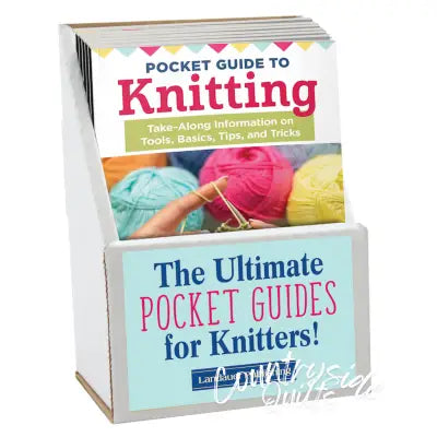 Pocket Guide to Knitting Counter Display 6pc