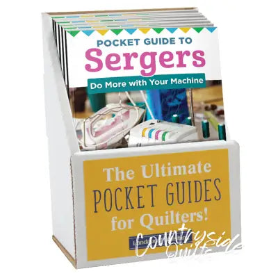 Pocket Guide to Sergers Counter Display 6pc