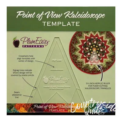 Point of View Kaleidoscope Acrylic Template
