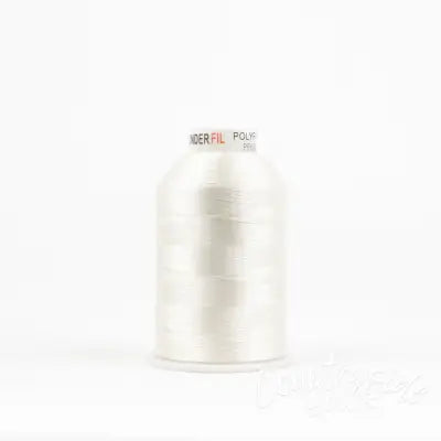 Polyfast Polyester 40wt 5000yd Frosty White