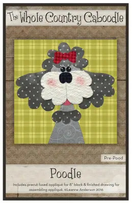 Poodle Precut Applique