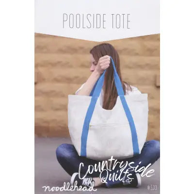 Poolside tote