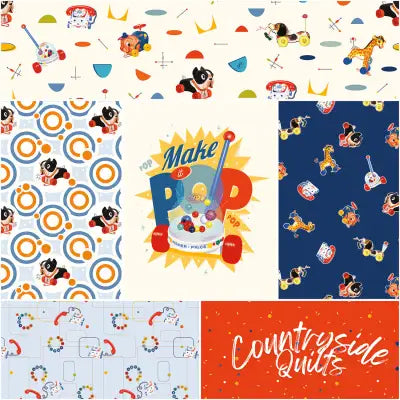 Pop 'n Play 1 Yard Bundle Le Creme, 6pcs/bundle