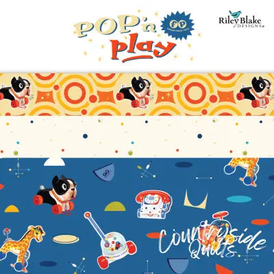 Pop 'n Play 2.5in Strips, 40pcs/bundle