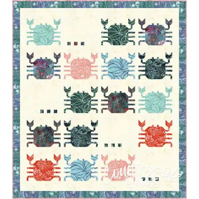 Poppy Seeds Feeling Crabby Quilt Kit