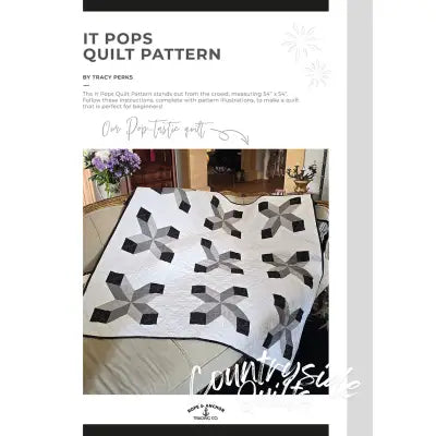 It Pops Quilt Pattern