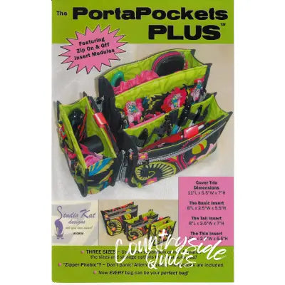 Porta Pockets Plus Purse Insert