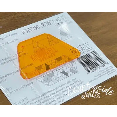 Postcard Project No 13 - Half Hex