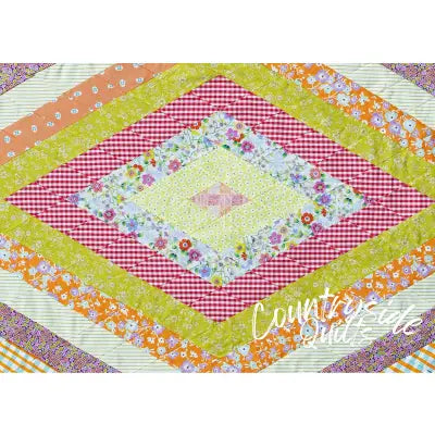 Postcard Project #17 - 60 Degree Diamond