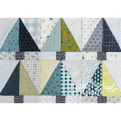 Postcard Project #18 Half Rectangle Triangles