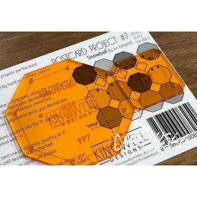 Postcard Project No. 7 - Snowball