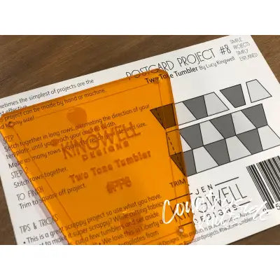 Postcard Project No. 8 - Two Tone Tumbler