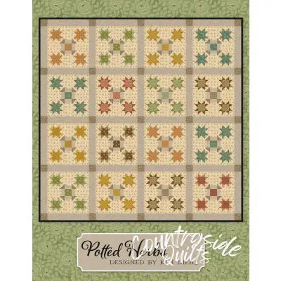 Potted Herbs Quilt Pattern