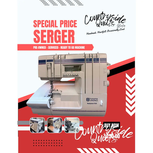 Pre-Owned Husqvarna Viking Huskylock 910 | Serger Overlock