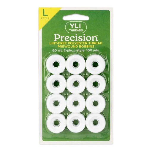 Precision #201 - Bright White L style Thread 13-4-201