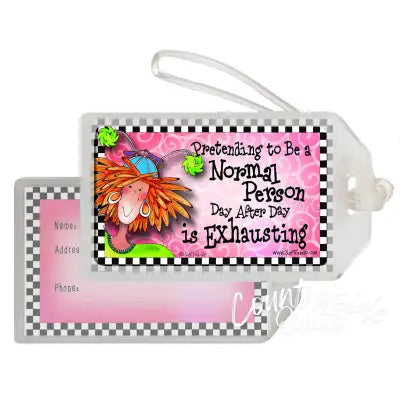 Pretending Luggage Tag