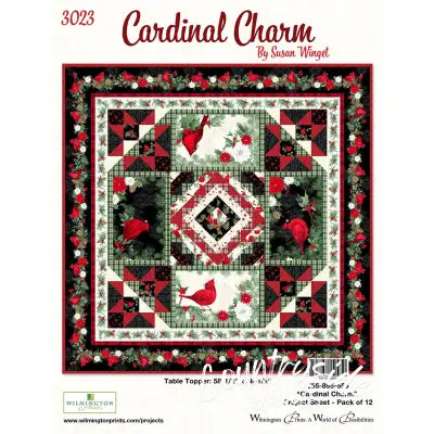 Project Sheet Cardinal Charm 12/pack