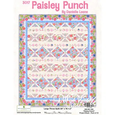 Project Sheet Paisley Punch 12 per package, 1 pack per store