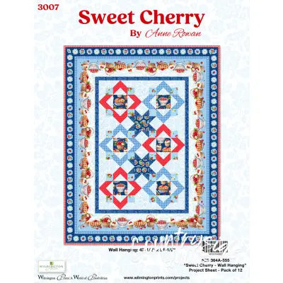 Project Sheet Sweet Cherry Wall Hanging 12 per package, 1 pack per store