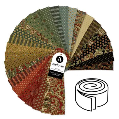 Providence Revisited - 2.5 Inch Strip Roll - 40 Cuts Each