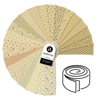 Providence Shirtings - 2.5 Inch Strip Roll - 40 Cuts Each