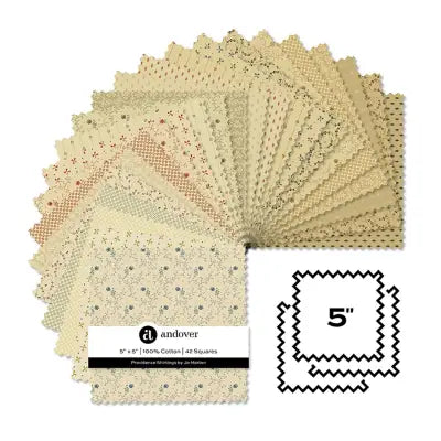 Providence Shirtings - 5 Inch Square - 42 Cuts Each