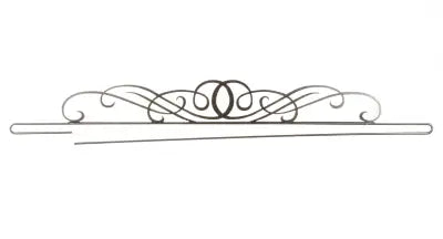 PS 36 Inch Windy Scroll Wire Split Charcoal