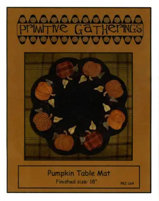 Pumpkin Table Mat