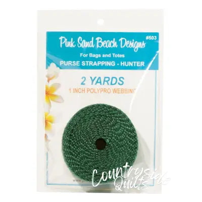 Purse Strapping 1in x 2 yds - Hunter