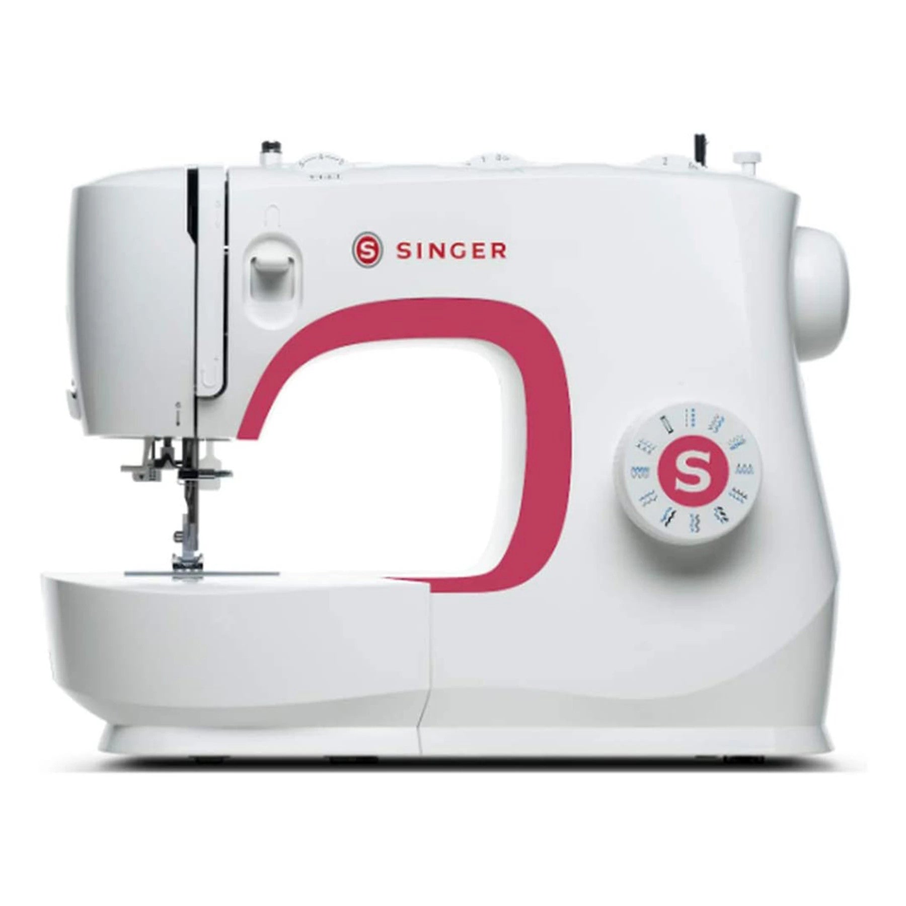 Domestic sewing machine and accessories ready for professional service
