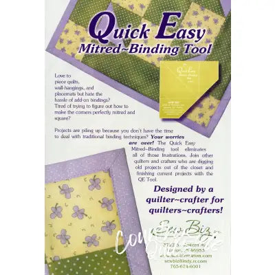 Quick-Easy Mitered Binding Tool