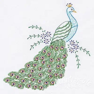 Quilt Blocks 18in Square Peacock